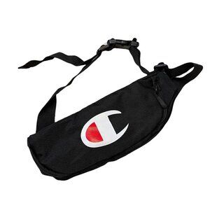🖤 Champion Black Logo Crossbody Belt Bag